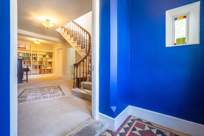 Entrance into Reception Hall