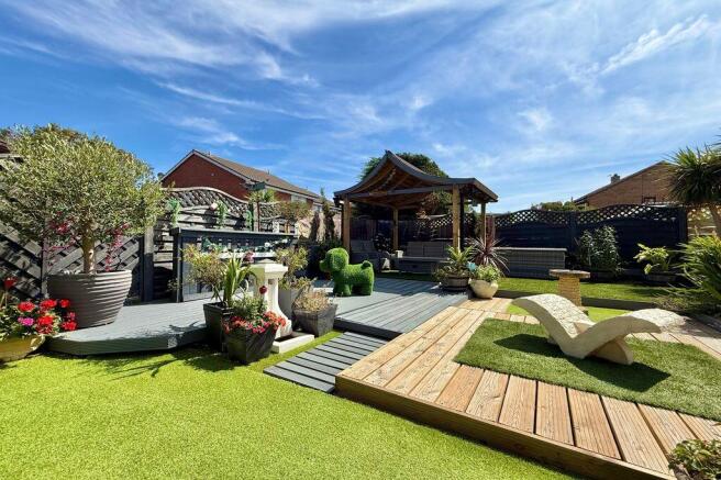 Southerly Rear Garden