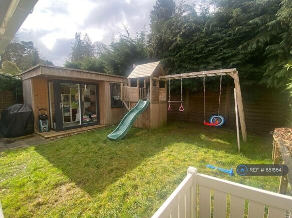 Back Garden With Studio Office