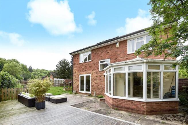 Rear Garden With Decking