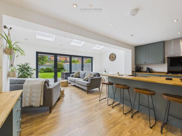 Kitchen/Dining/Living Room