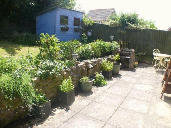 Rear garden