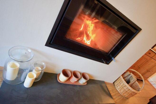 Roaring fire