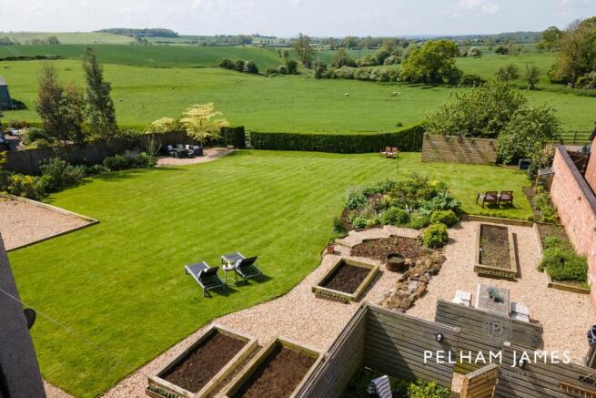Garden, Nettleham House, Tugby