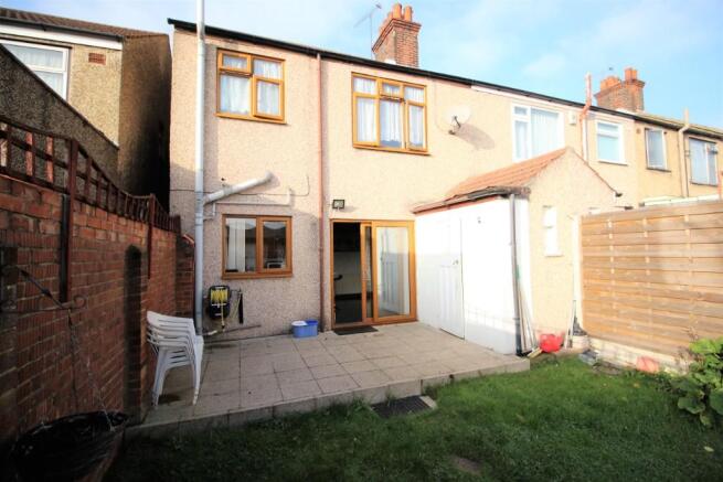 Rear of Property
