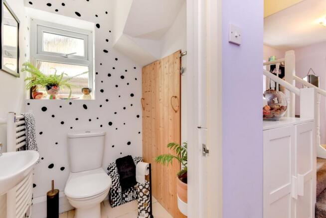Downstairs wc