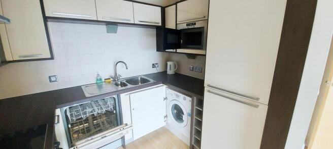 Kitchen with applian