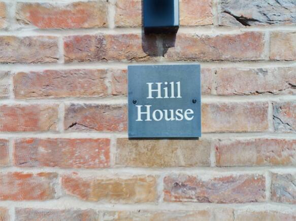 Hill House Sign