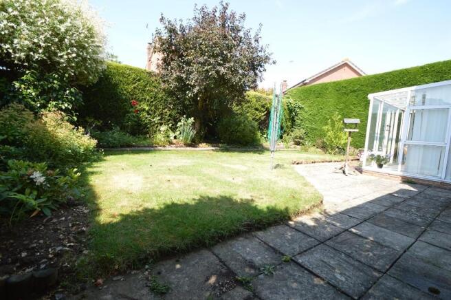 Rear garden