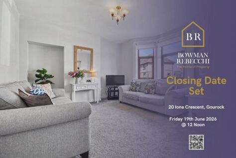 Iona Crescent, Inverclyde, Gourock, PA19