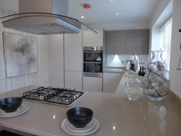 Show home kitchen