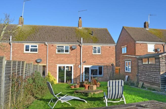 Rear of Property