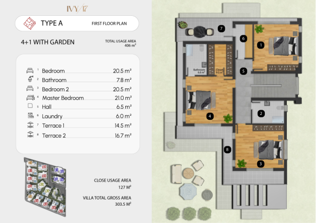 Luxury 4 bedroom Villa  Image 9999