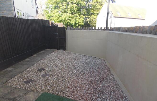 Rear garden