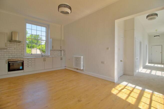 High ceilings & plenty of light