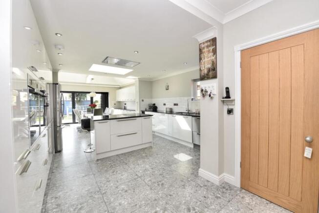 Kitchen-Dining-Living Space