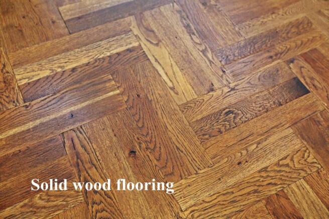 Solid wood flooring