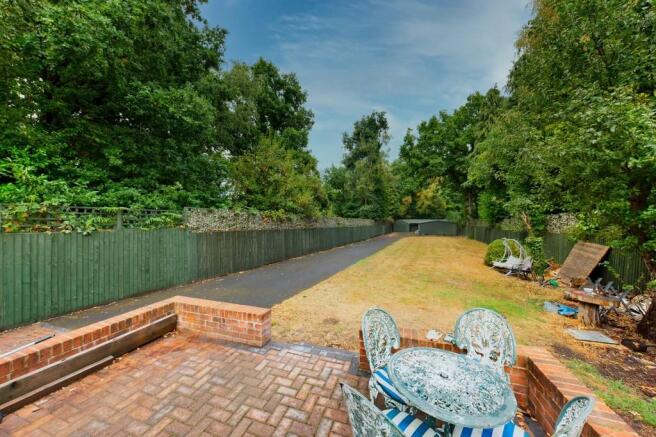 Rear garden