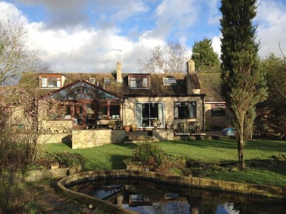 Rear elevation sunny