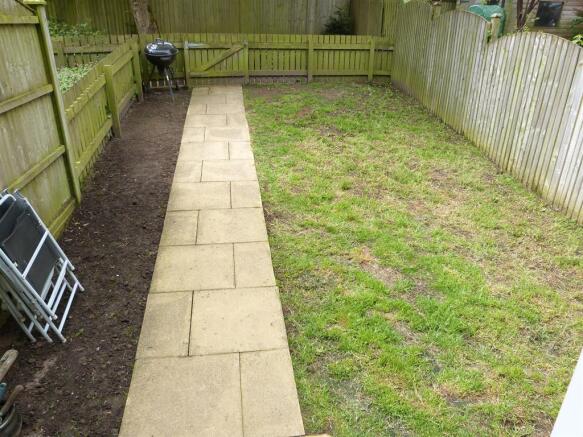 Rear garden