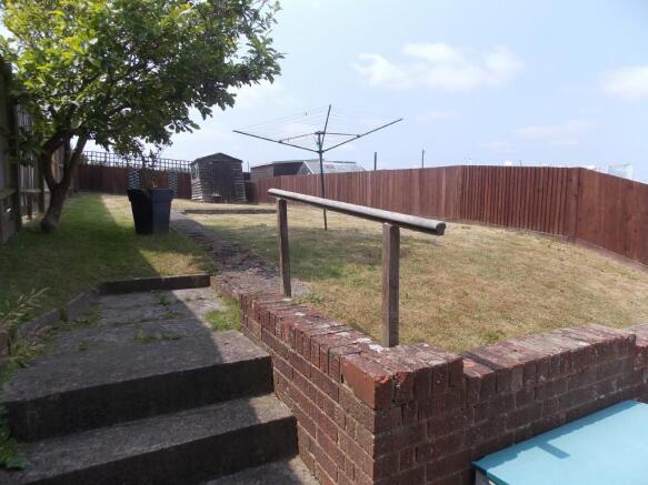 Rear garden