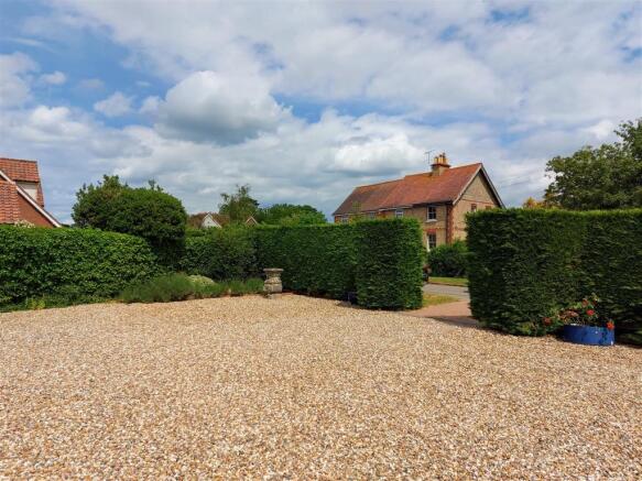 Front driveway