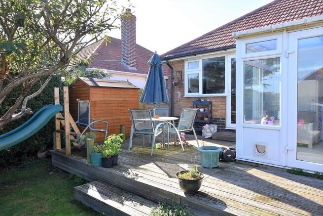 Rear garden