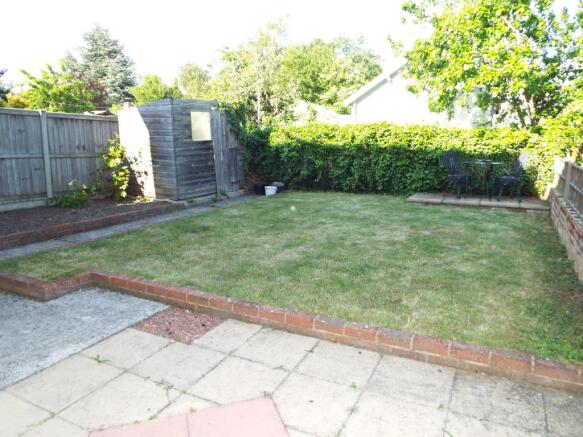 Rear garden