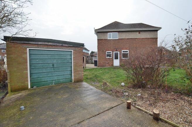 Garage & Side of Property