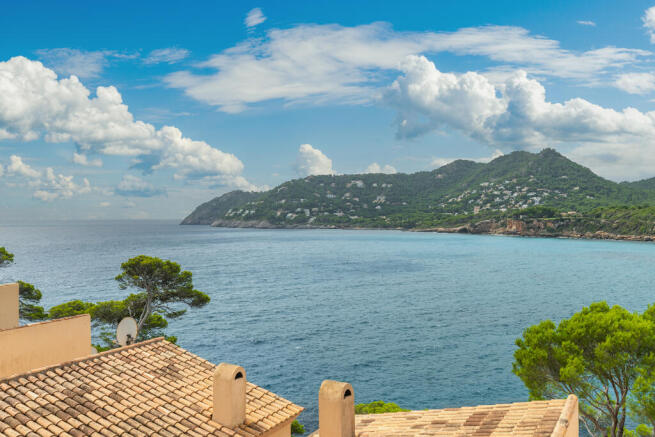 Mediterran sea views from the balcony