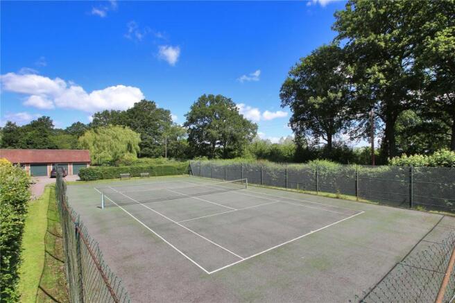 Shared Tennis Court