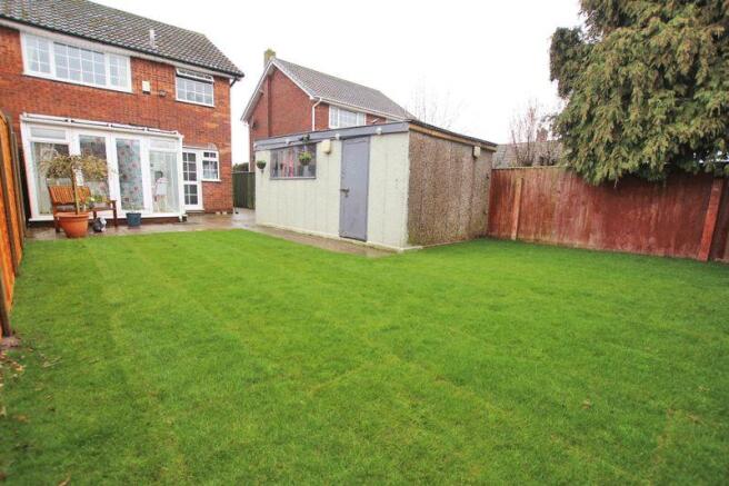 Rear garden