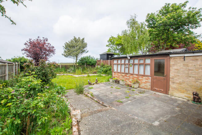 Rear garden
