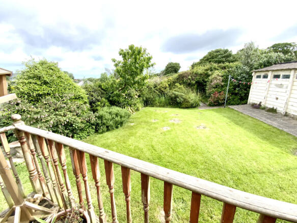 Rear garden