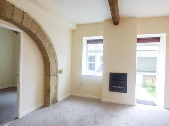 Living area with original features