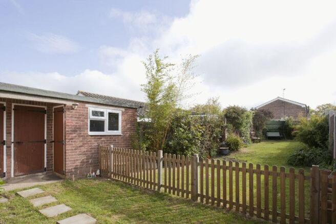 Rear garden