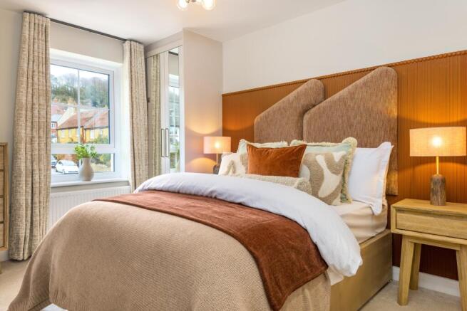 Main bedroom in the Maidstone 3 bedroom home