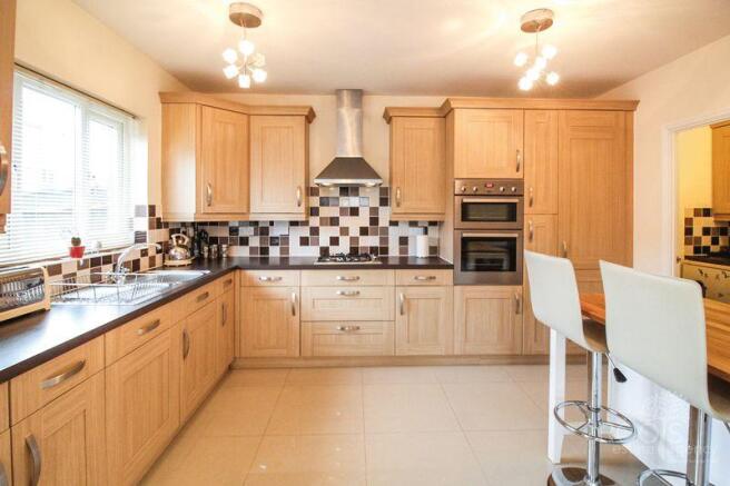 Kitchen and br...