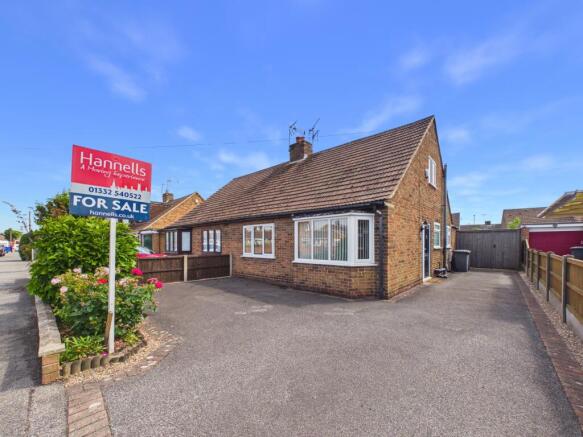 2-bed semi-detached on Devonshire Drive, Mickleover, £230,000