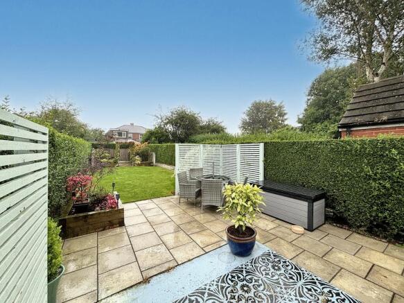 Rear Garden Patio