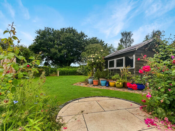 Rear garden