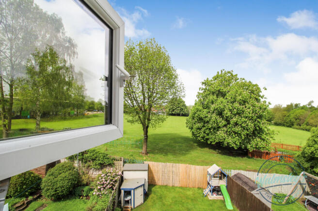 Rear views over playing fields