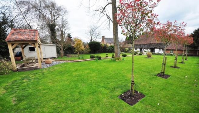 Garden towards House