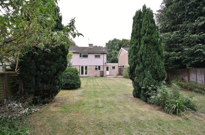 Rear of Property