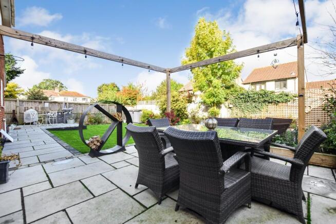 Rear garden
