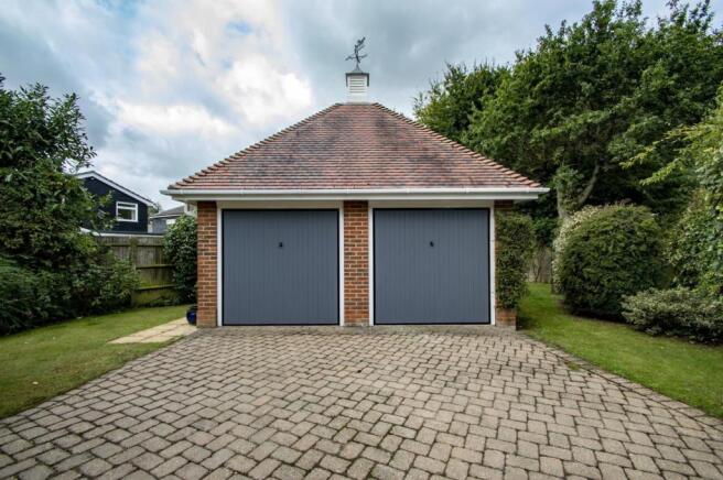 Double garage