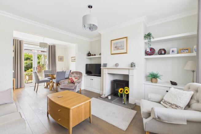 Living Room and Dining Room