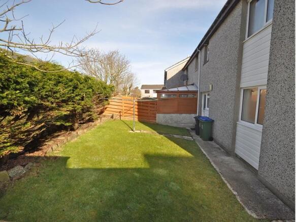 Rear garden