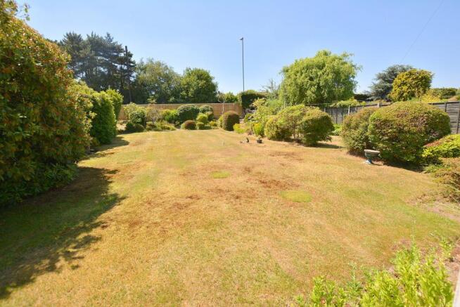 Rear garden