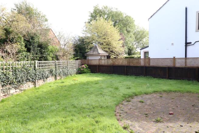 Rear garden